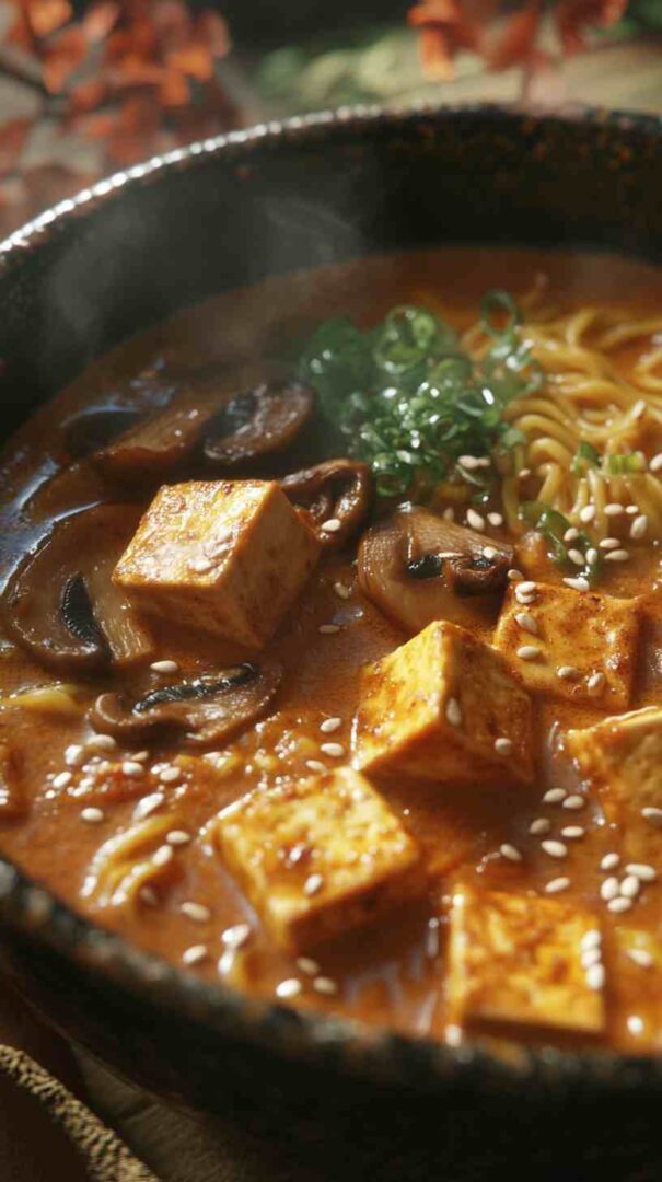 Creamy Coconut Curry Ramen Noodles Creamy Coconut Curry Ramen Noodles