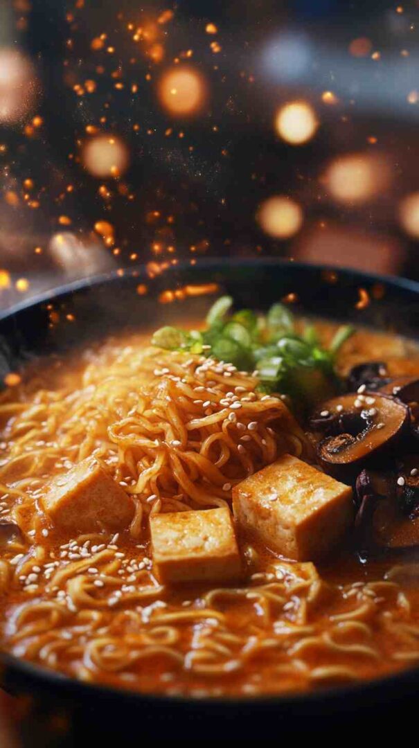 Creamy Coconut Curry Ramen Noodles Creamy Coconut Curry Ramen Noodles