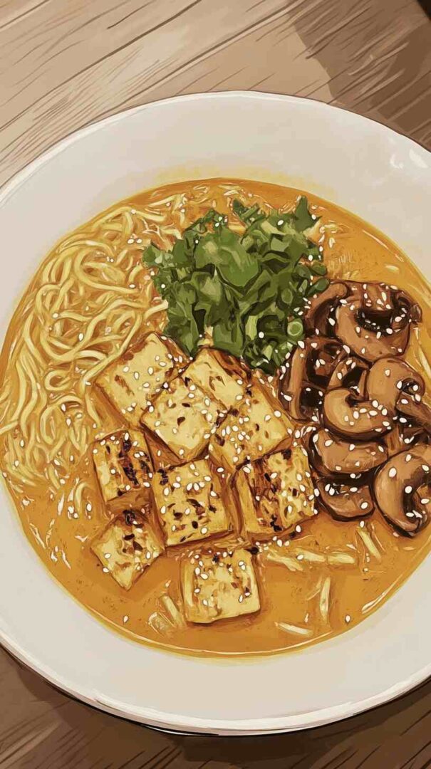 Creamy Coconut Curry Ramen Noodles Creamy Coconut Curry Ramen Noodles
