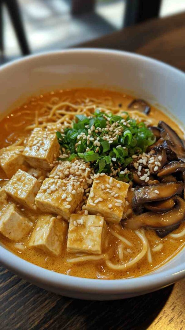 Creamy Coconut Curry Ramen Noodles Creamy Coconut Curry Ramen Noodles