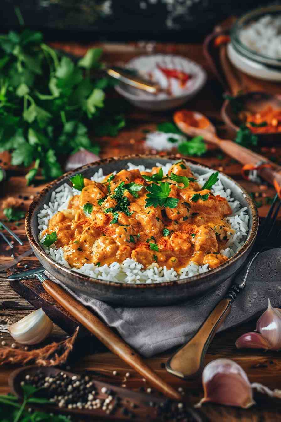 Creamy Mushroom Stroganoff Creamy Mushroom Stroganoff