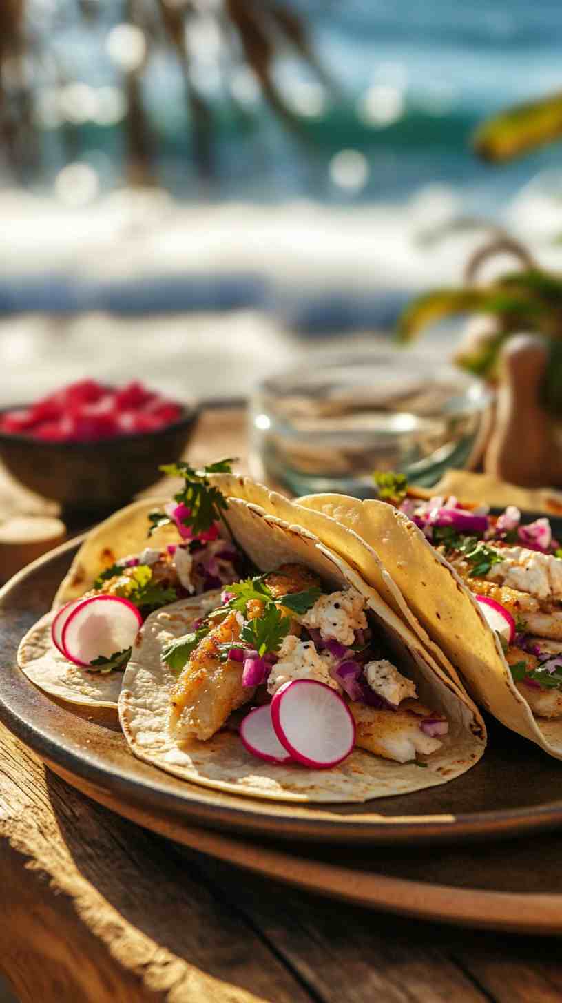 Crispy Fish Tacos with Lime Slaw Street Food Crispy Fish Tacos with Lime Slaw Street Food