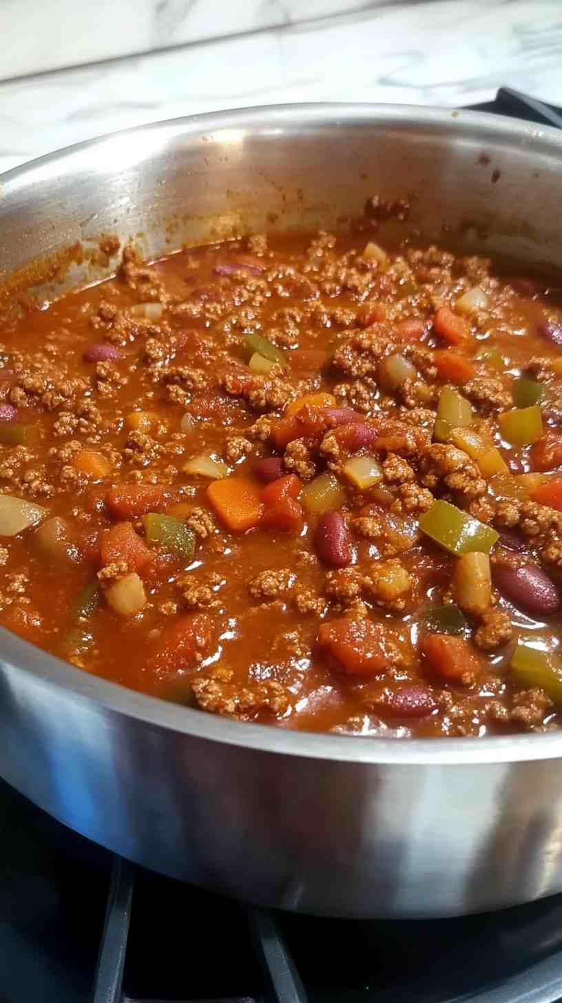Easy Slow Cooker Chili with Ground Beef Easy Slow Cooker Chili with Ground Beef