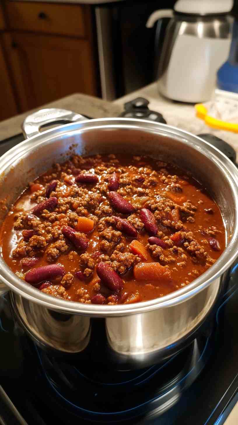Easy Slow Cooker Chili with Ground Beef Easy Slow Cooker Chili with Ground Beef