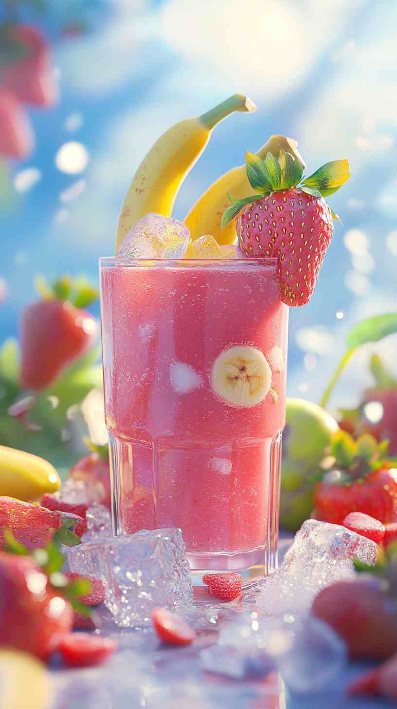 Fresh & Fruity Strawberry Banana Smoothie