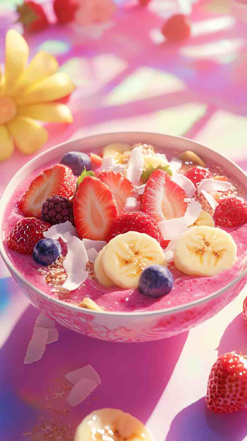 Fresh & Fruity Strawberry Banana Smoothie