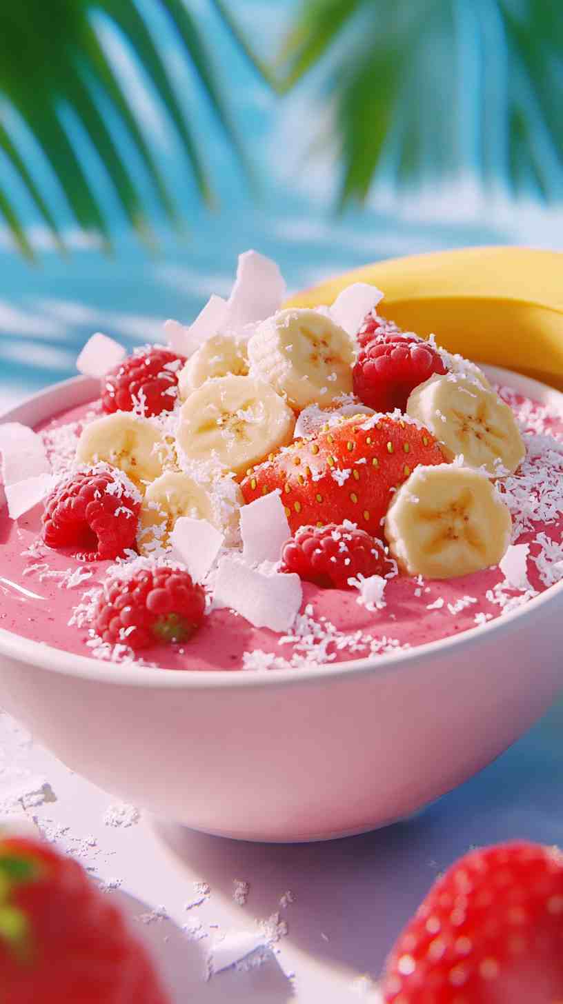 Fresh & Fruity Strawberry Banana Smoothie