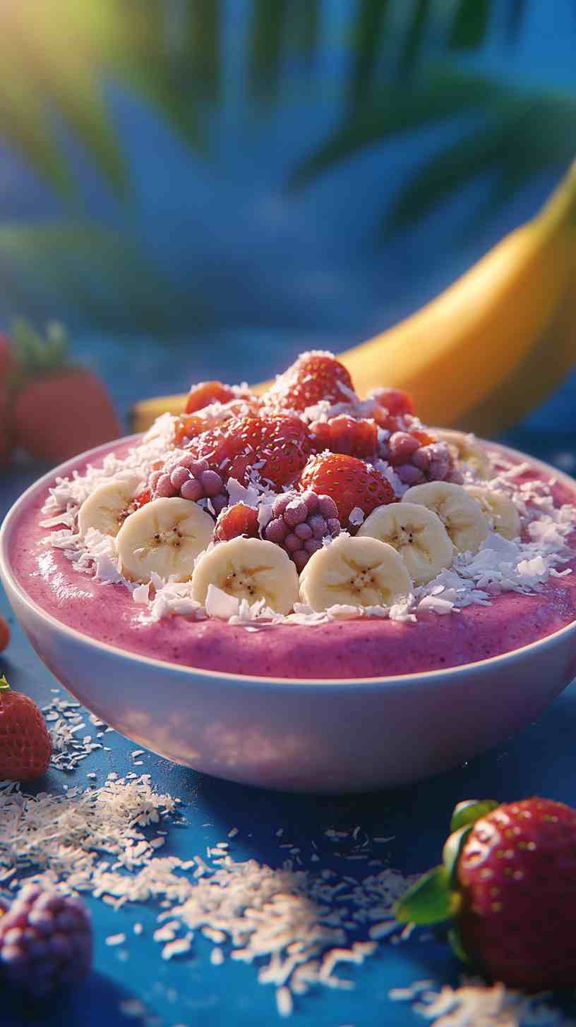Fresh & Fruity Strawberry Banana Smoothie