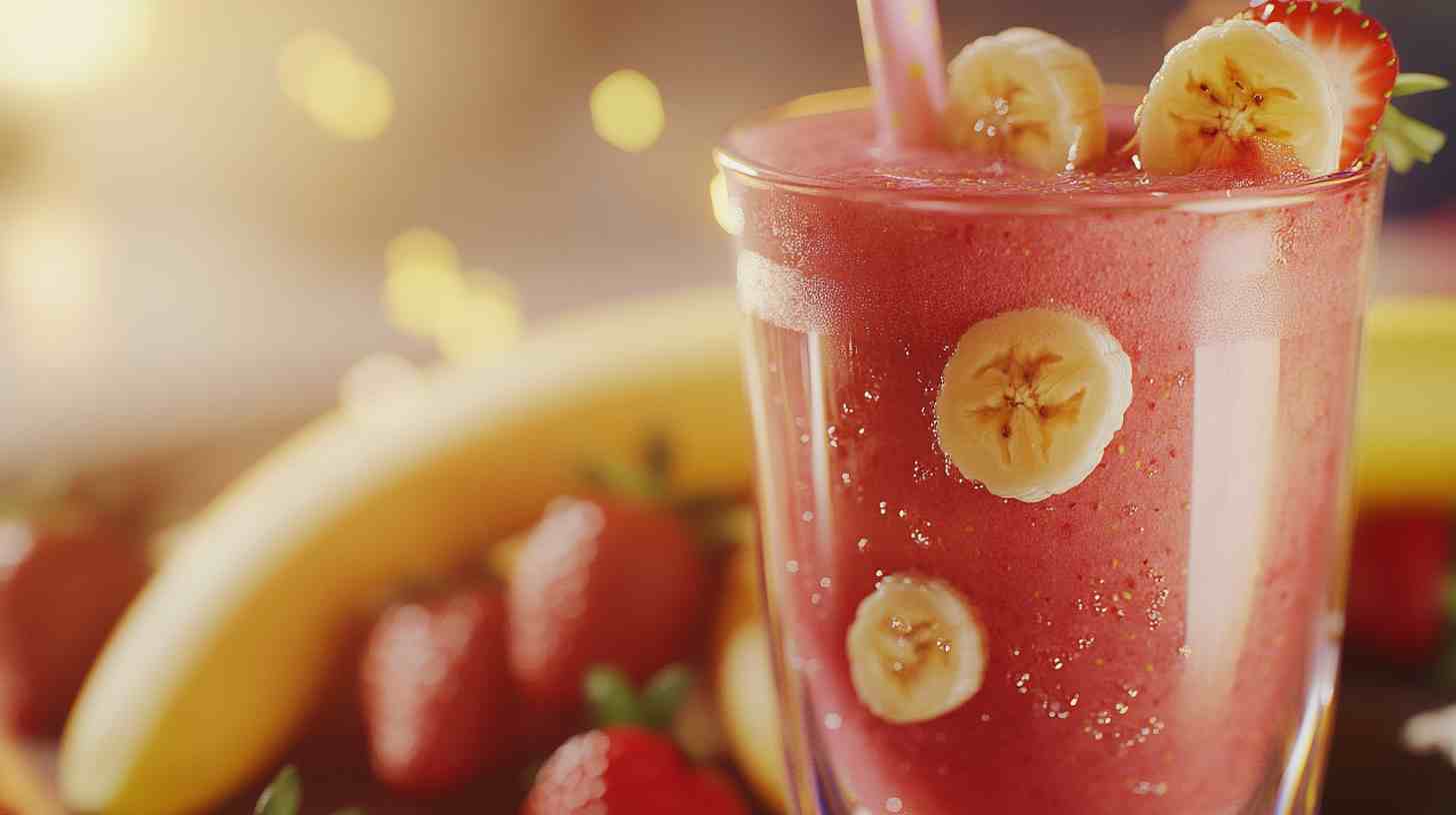 Fresh & Fruity Strawberry Banana Smoothie