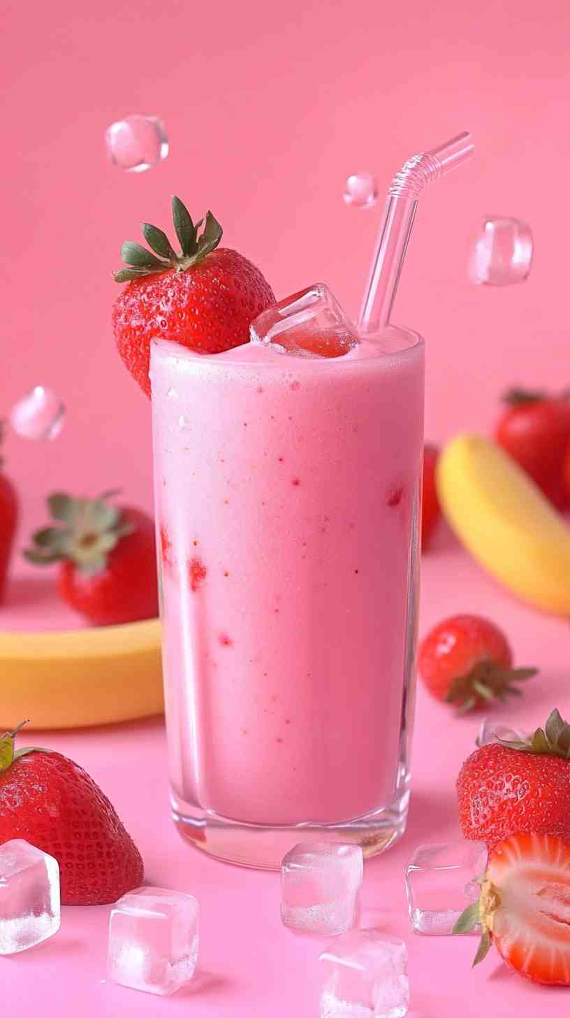 Fresh & Fruity Strawberry Banana Smoothie