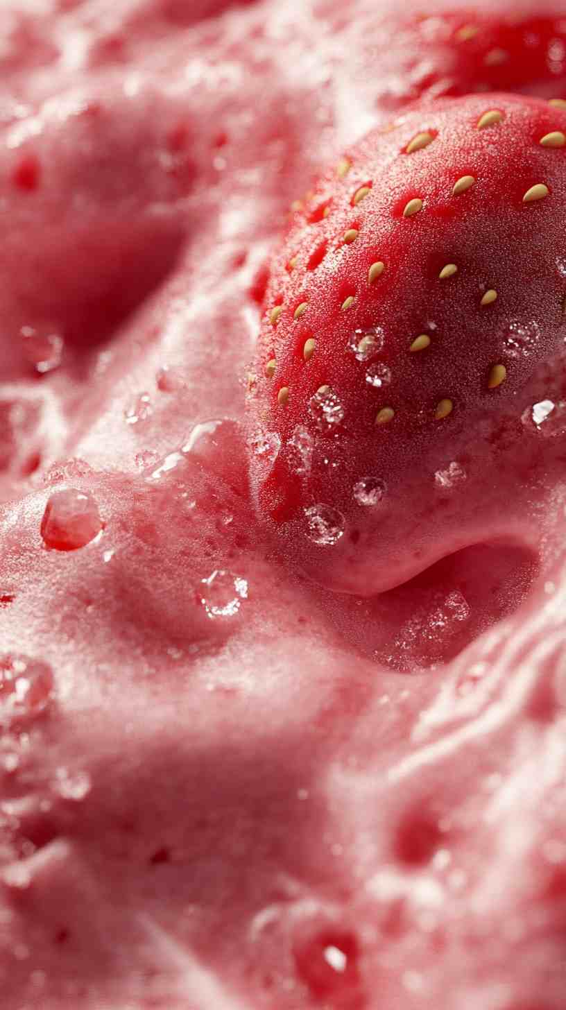 Frozen Strawberry Banana Delight Smoothie