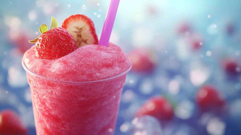 Frozen Strawberry Banana Delight Smoothie
