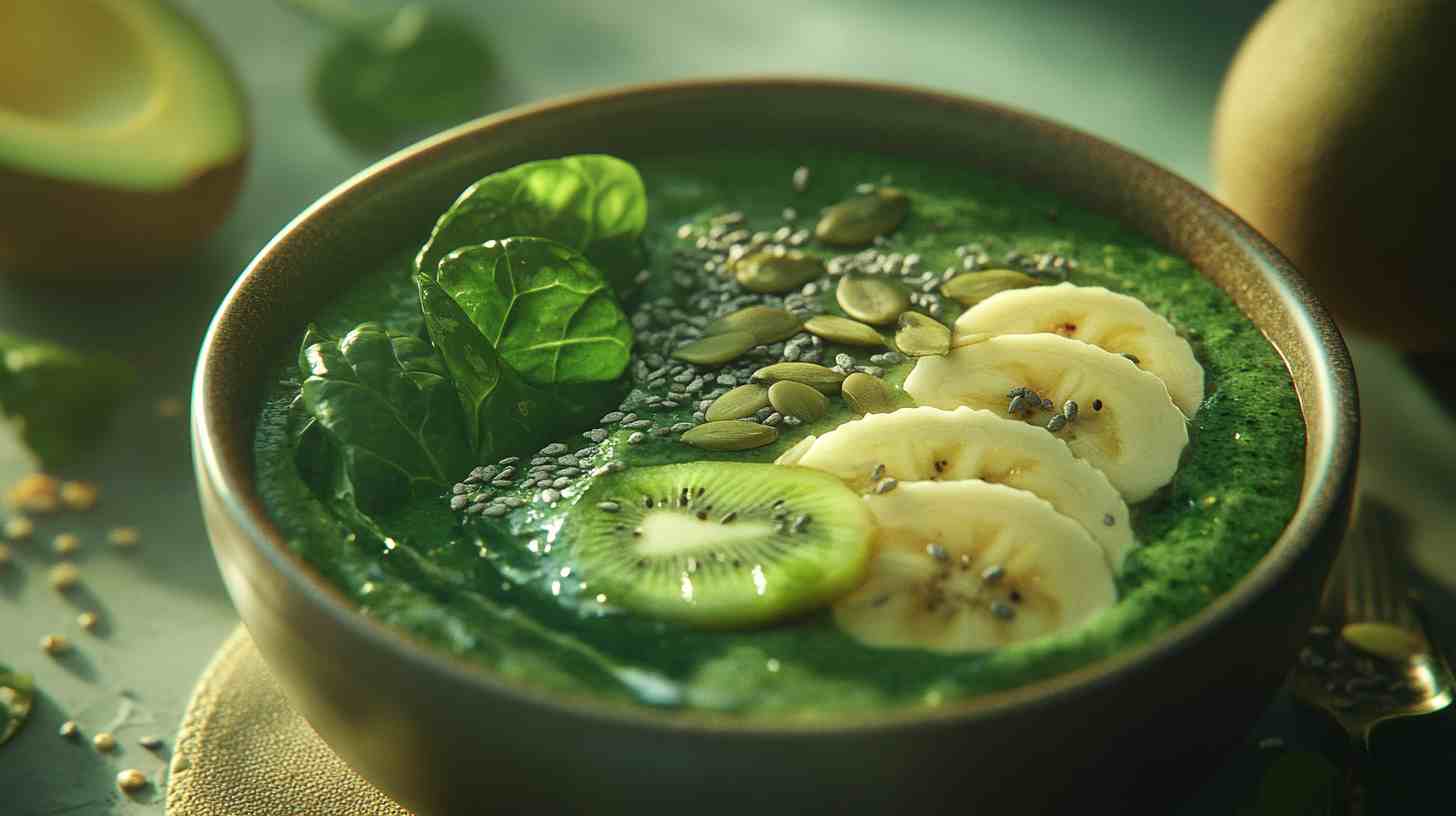 Green Goddess Avocado Smoothie Bowl Green Goddess Avocado Smoothie Bowl