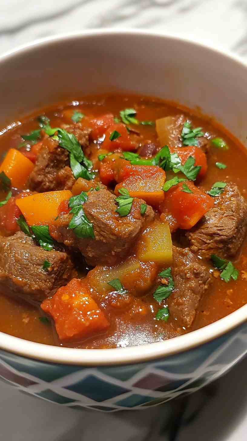 Hearty Crockpot Beef Chili Hearty Crockpot Beef Chili