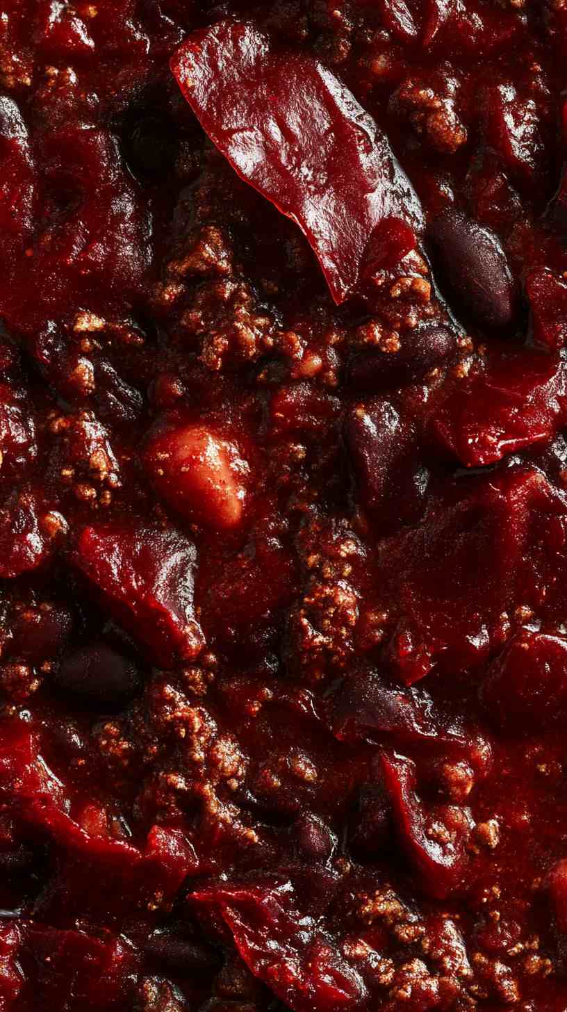 Hearty Crockpot Beef Chili Hearty Crockpot Beef Chili