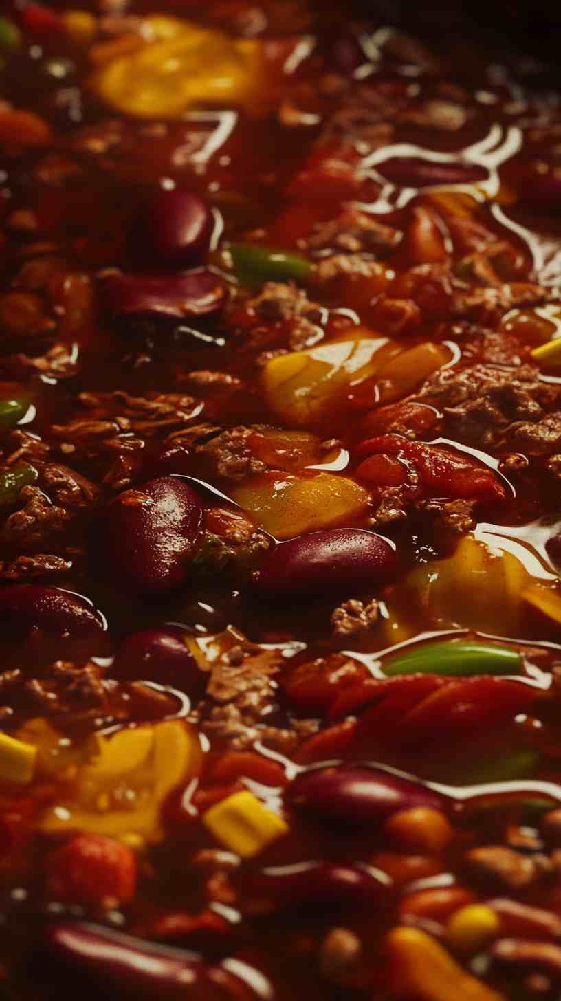 Hearty Crockpot Beef Chili Hearty Crockpot Beef Chili
