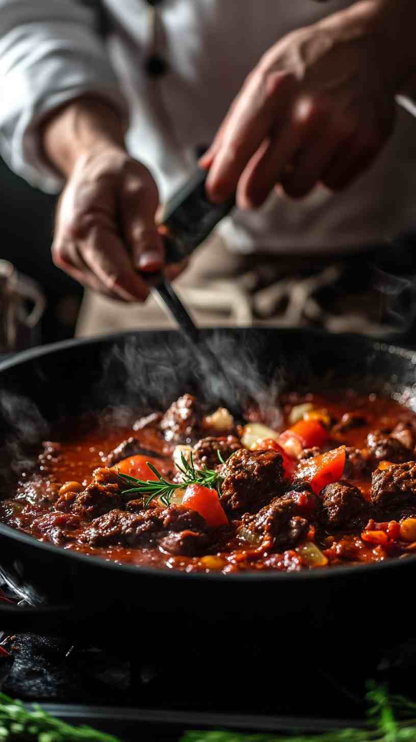 Hearty Crockpot Beef Chili Hearty Crockpot Beef Chili