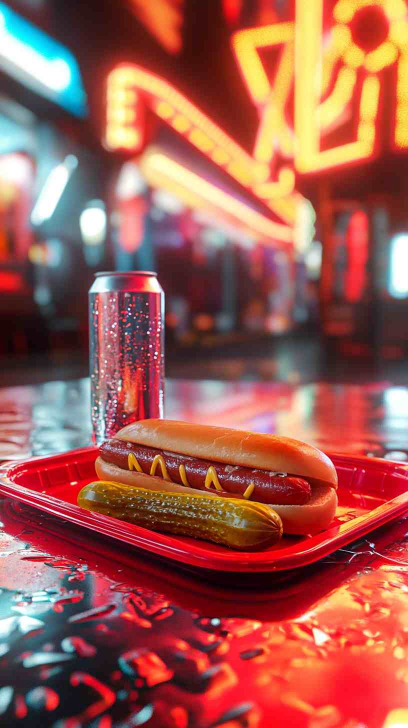 Hot Dog with Sauerkraut and Mustard Street Food Hot Dog with Sauerkraut and Mustard Street Food