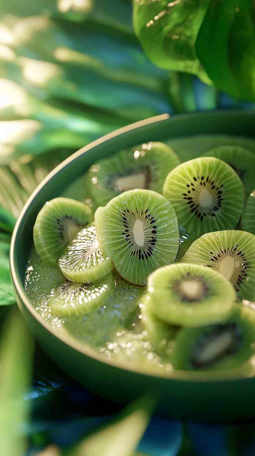Kiwi Coconut Glow Smoothie Bowl Kiwi Coconut Glow Smoothie Bowl