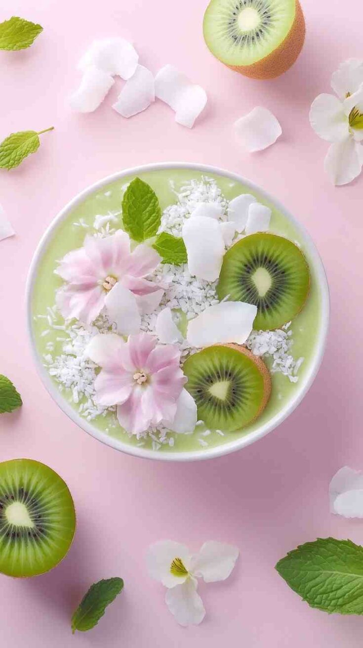 Kiwi Coconut Glow Smoothie Bowl Kiwi Coconut Glow Smoothie Bowl