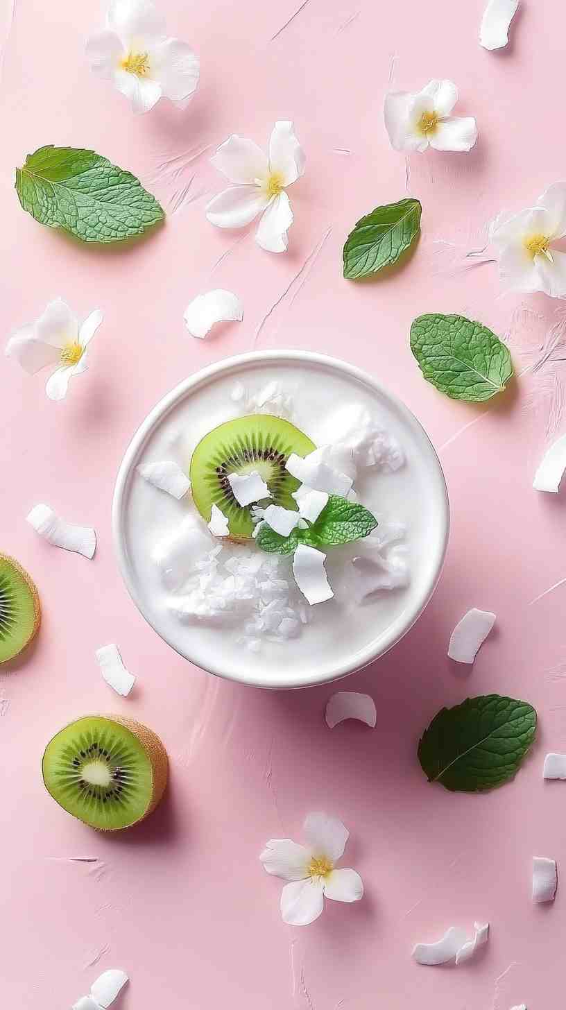 Kiwi Coconut Glow Smoothie Bowl Kiwi Coconut Glow Smoothie Bowl
