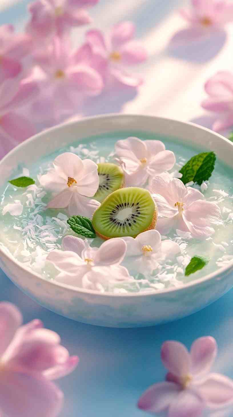Kiwi Coconut Glow Smoothie Bowl Kiwi Coconut Glow Smoothie Bowl