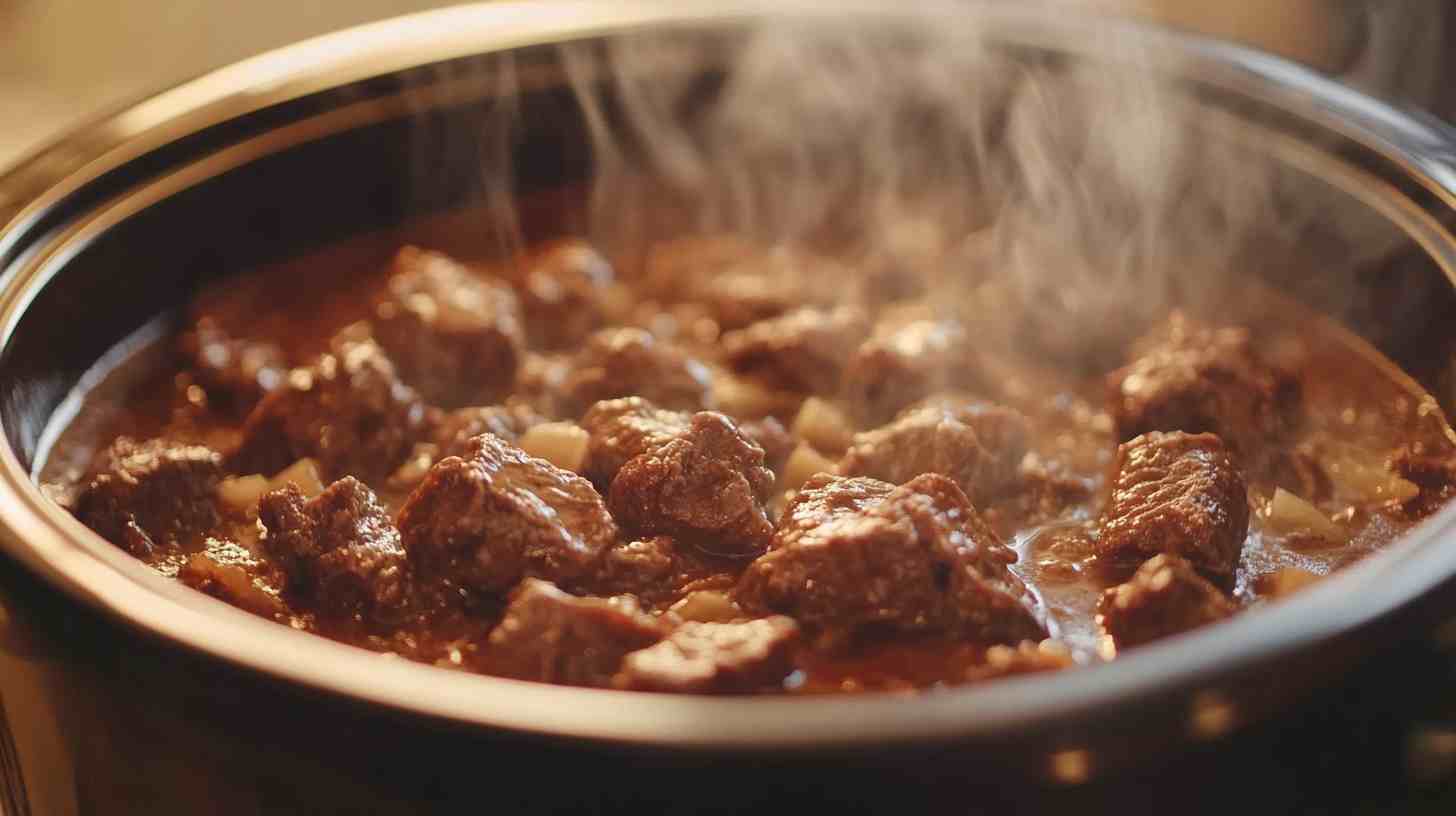 Melt-in-Your-Mouth Slow Cooker Beef Casserole
