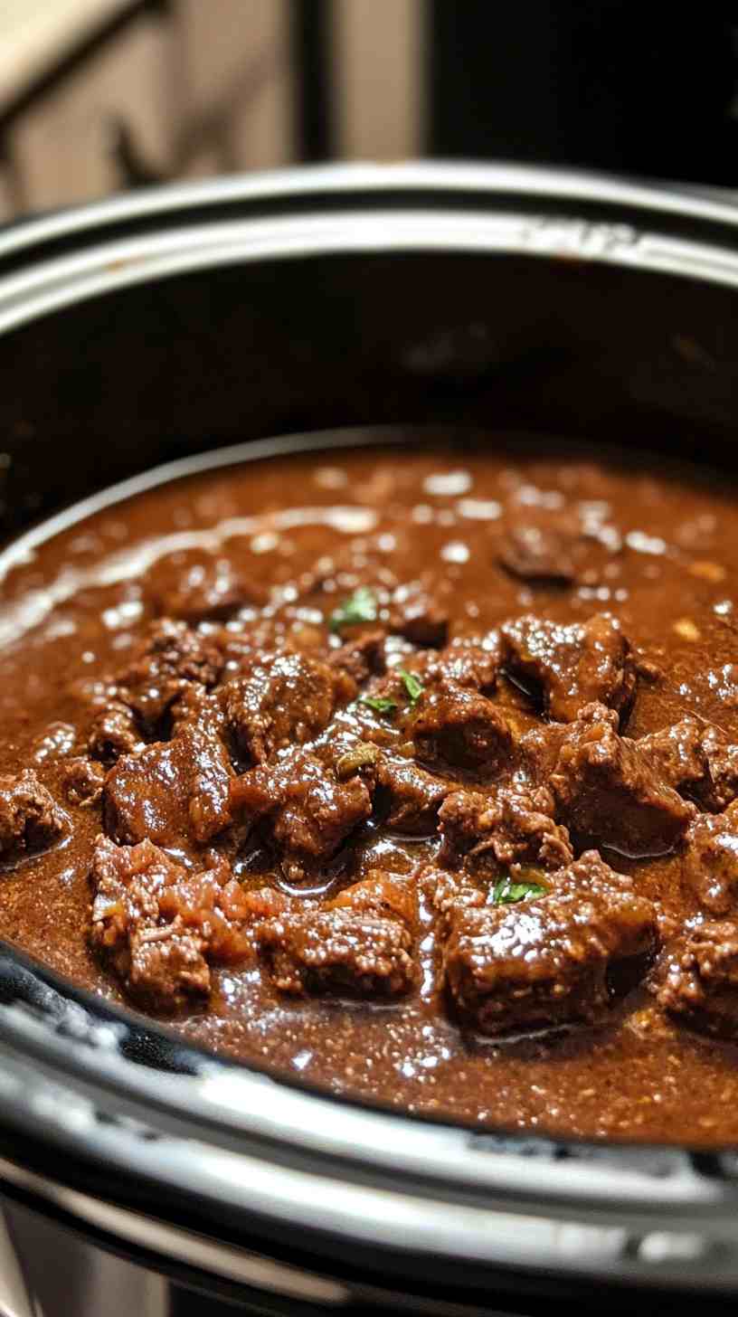 Melt-in-Your-Mouth Slow Cooker Beef Casserole