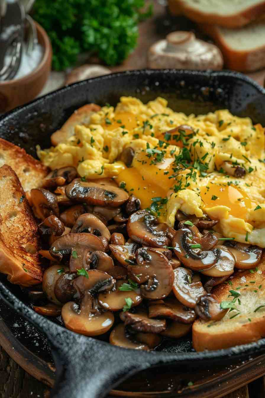 Mushroom Breakfast Skillet Mushroom Breakfast Skillet