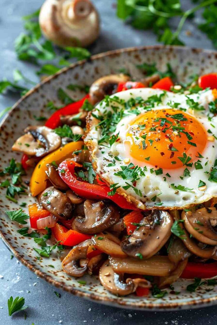 Mushroom Breakfast Skillet Mushroom Breakfast Skillet