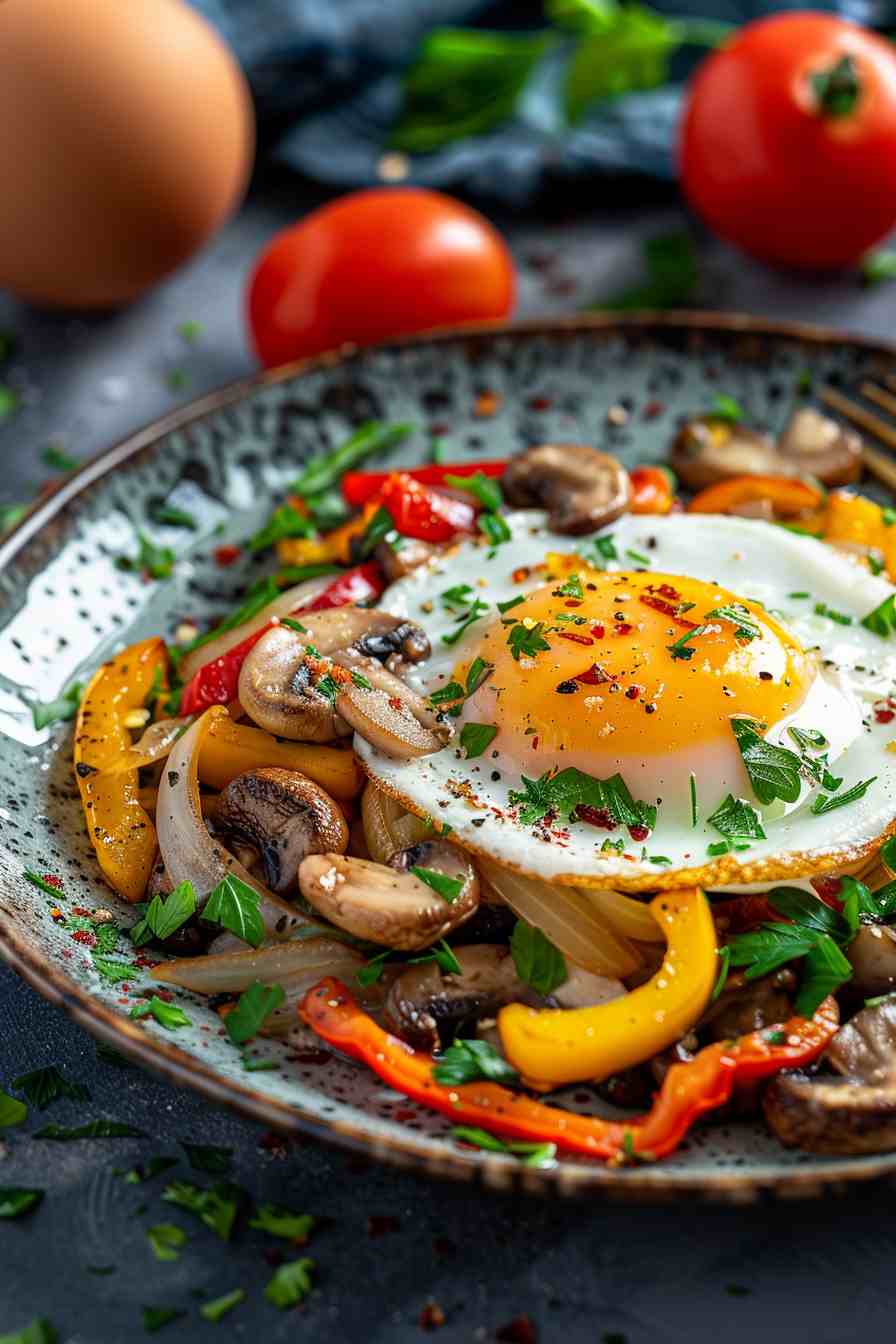 Mushroom Breakfast Skillet Mushroom Breakfast Skillet