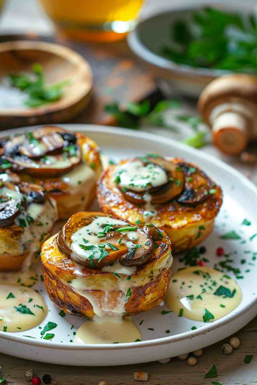 Mushroom and Egg Breakfast Muffins Mushroom and Egg Breakfast Muffins