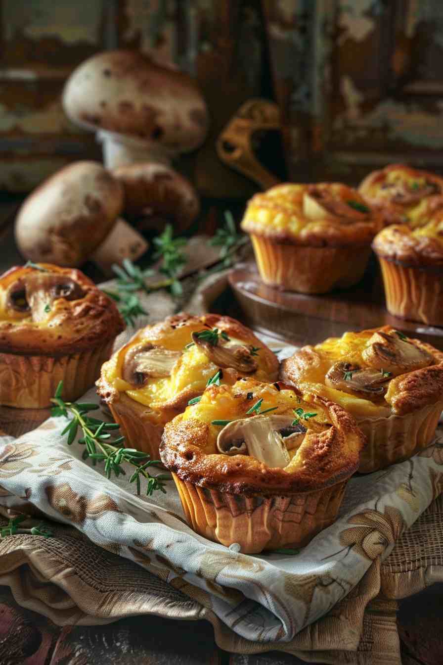 Mushroom and Egg Breakfast Muffins Mushroom and Egg Breakfast Muffins