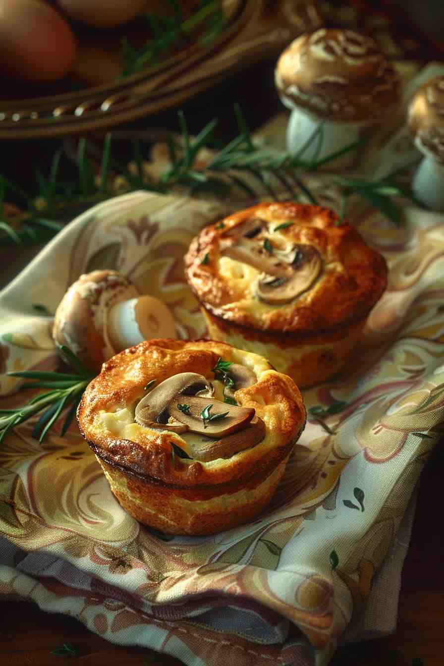 Mushroom and Egg Breakfast Muffins Mushroom and Egg Breakfast Muffins
