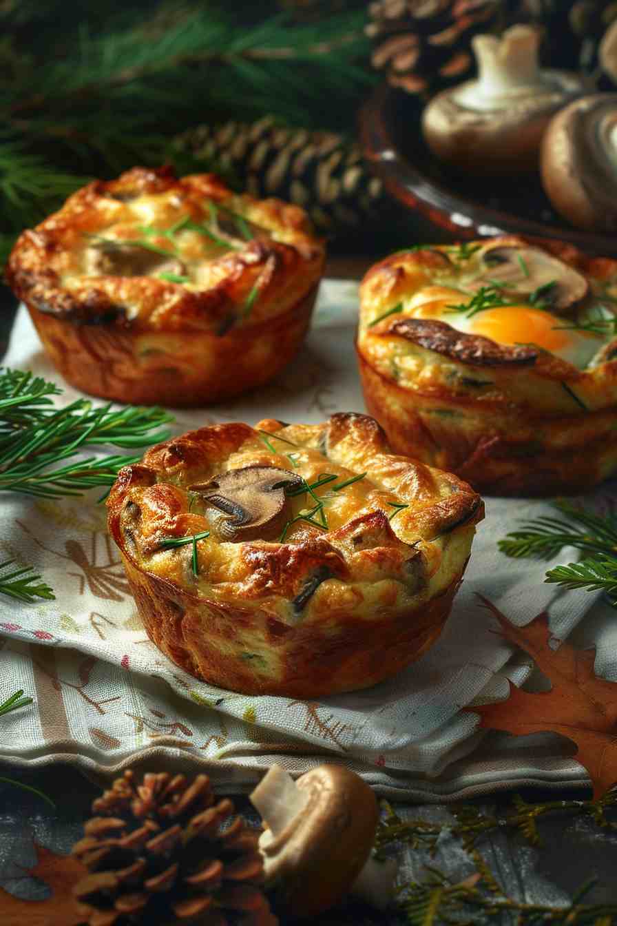 Mushroom and Egg Breakfast Muffins Mushroom and Egg Breakfast Muffins