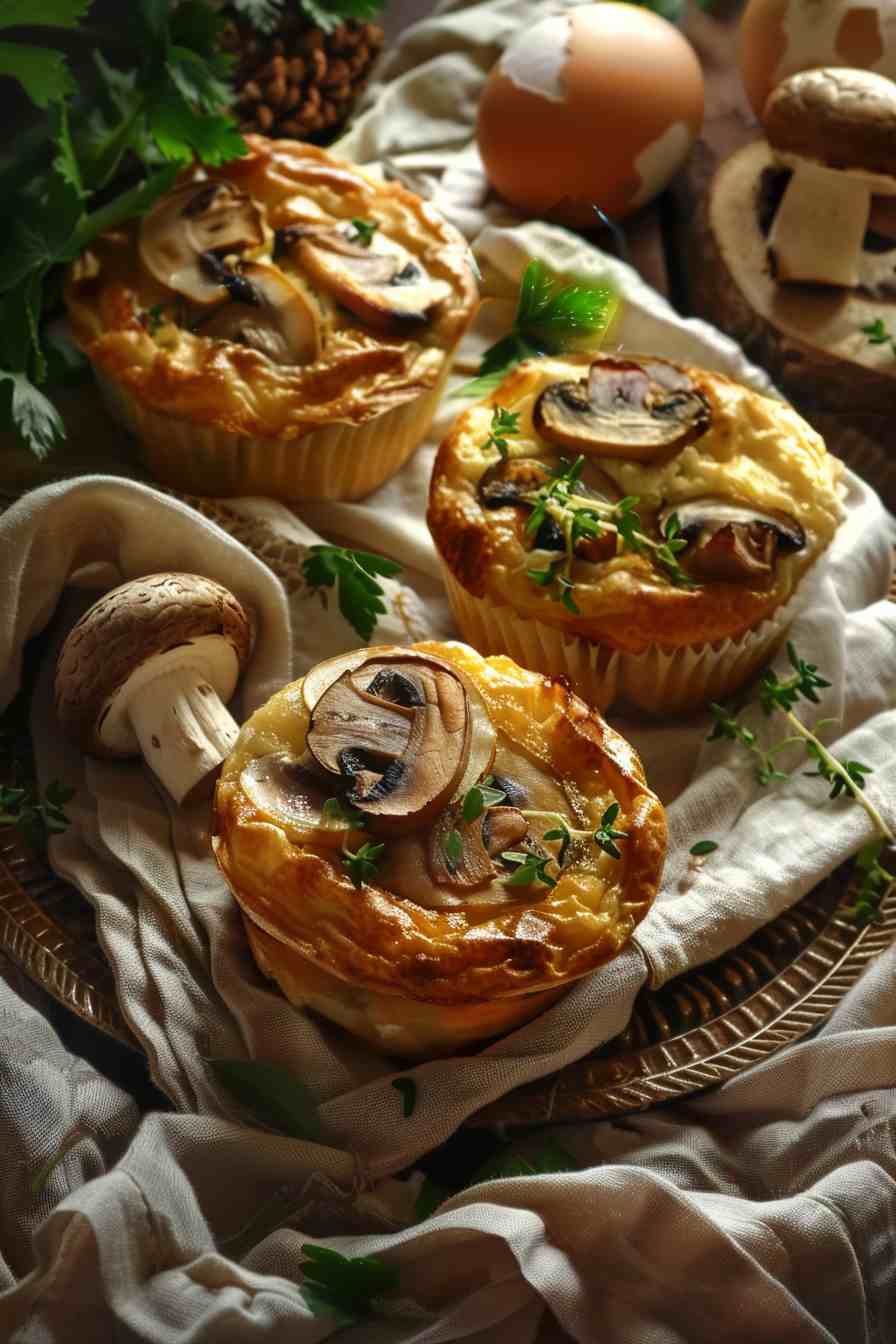 Mushroom and Egg Breakfast Muffins Mushroom and Egg Breakfast Muffins
