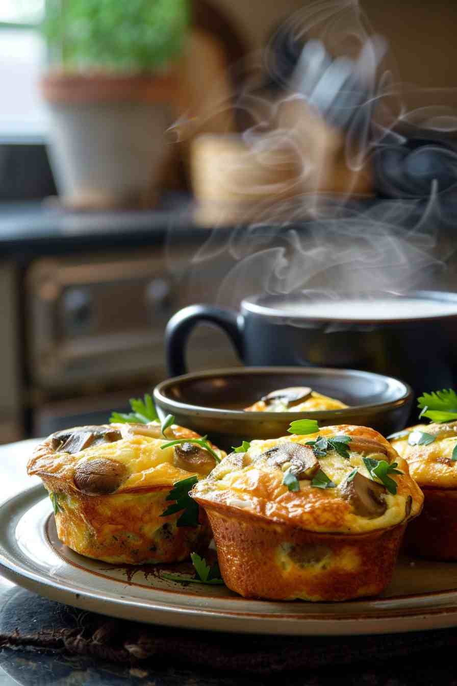 Mushroom and Egg Breakfast Muffins Mushroom and Egg Breakfast Muffins