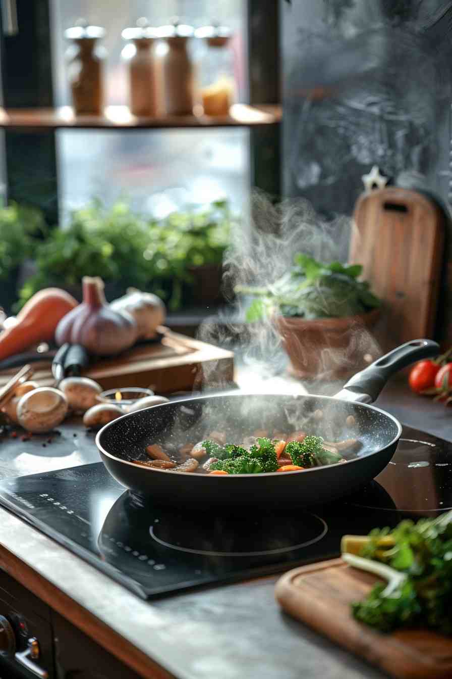 Mushroom and Kale Breakfast Stir-Fry Mushroom and Kale Breakfast Stir-Fry