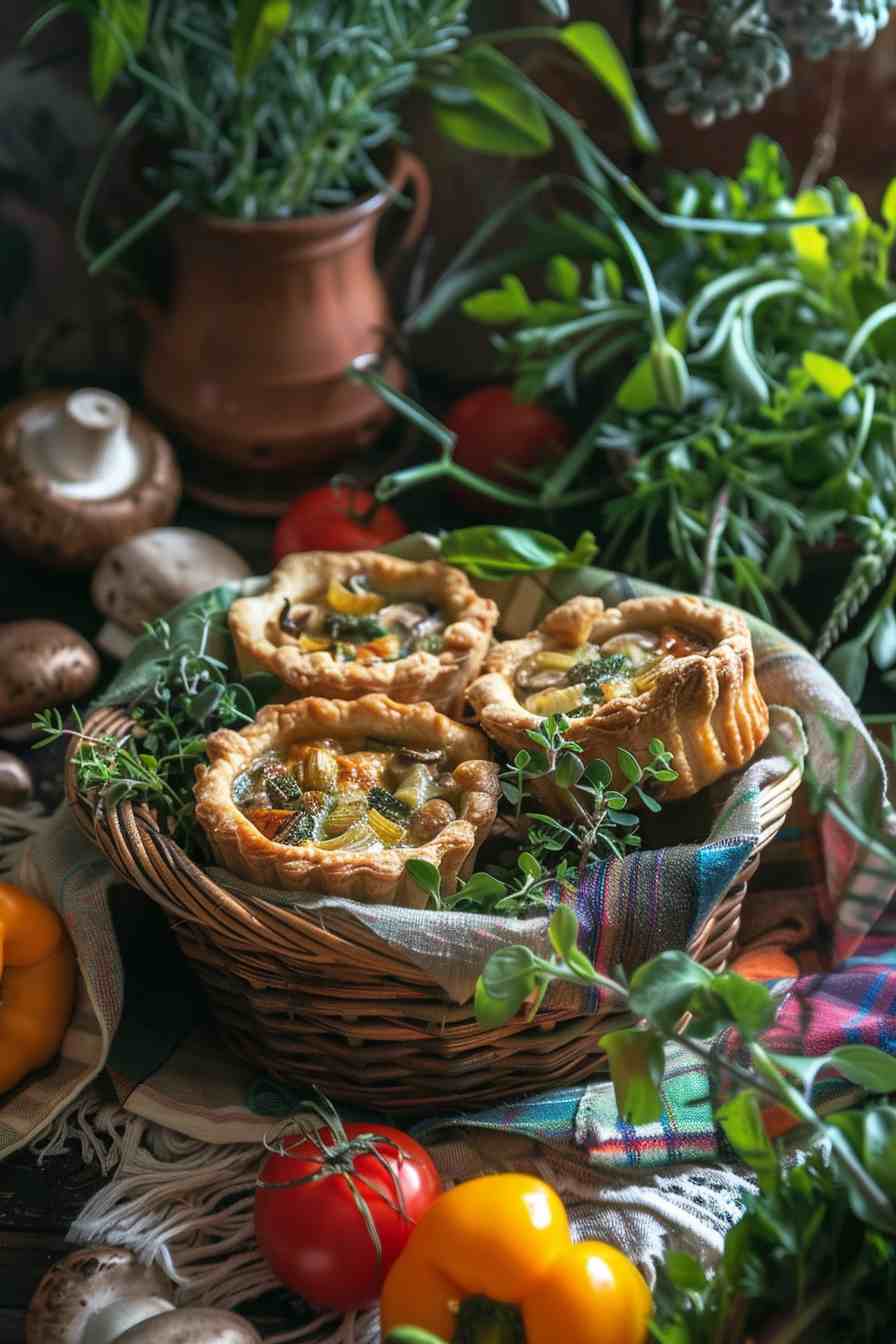 Mushroom and Leek Tartlets Mushroom and Leek Tartlets