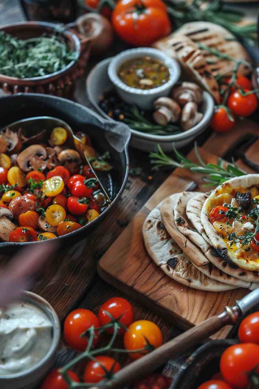 Mushroom and Tomato Shakshuka Mushroom and Tomato Shakshuka