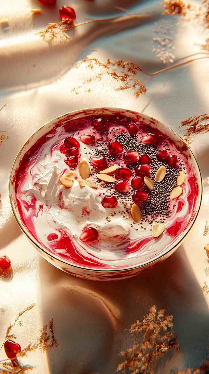 Pomegranate Power Smoothie Bowl Pomegranate Power Smoothie Bowl