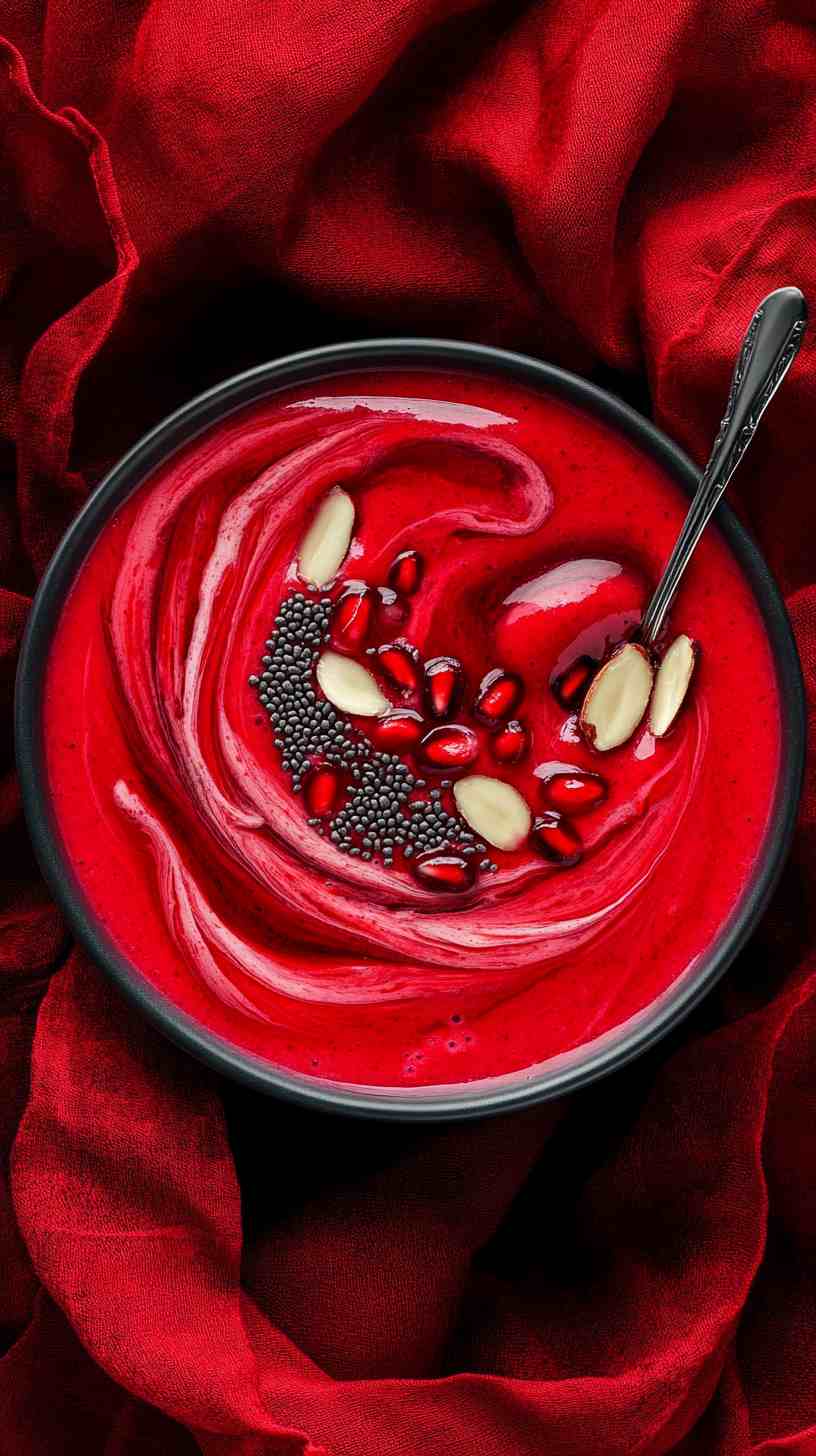 Pomegranate Power Smoothie Bowl Pomegranate Power Smoothie Bowl