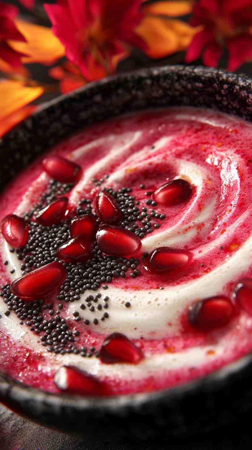 Pomegranate Power Smoothie Bowl Pomegranate Power Smoothie Bowl