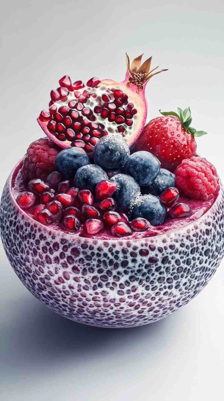 Pomegranate Power Smoothie Bowl Pomegranate Power Smoothie Bowl