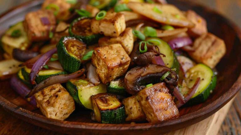 Portobello Big Mushroom Stir-Fry