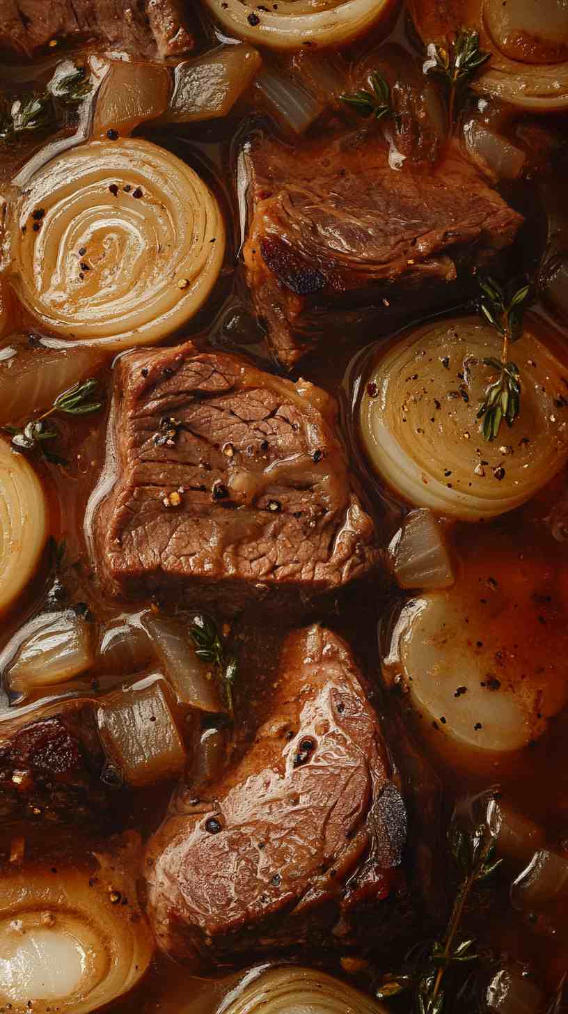 Rich and Flavorful Onion Soup Crock Pot Chuck Roast