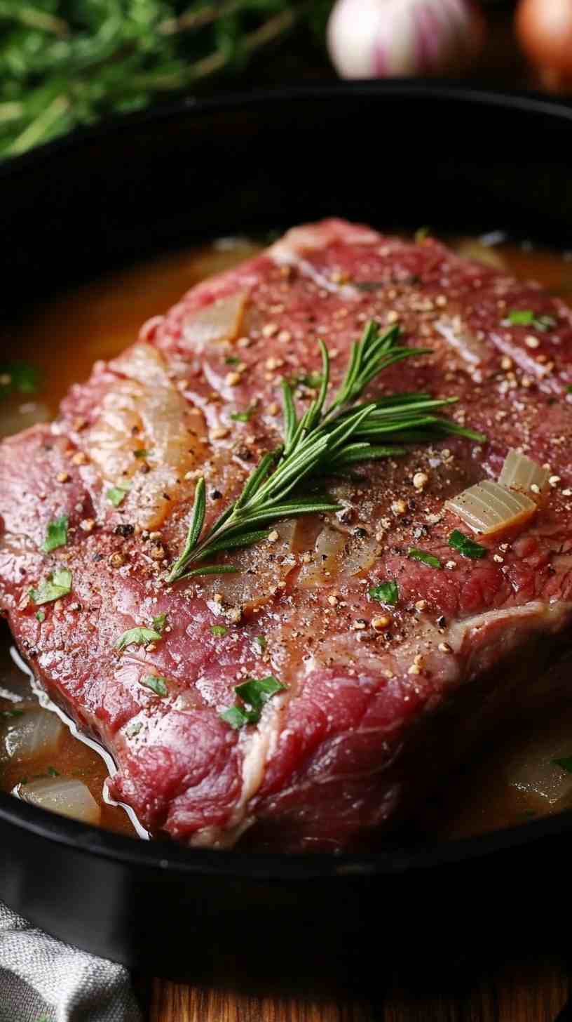 Rich and Flavorful Onion Soup Crock Pot Chuck Roast