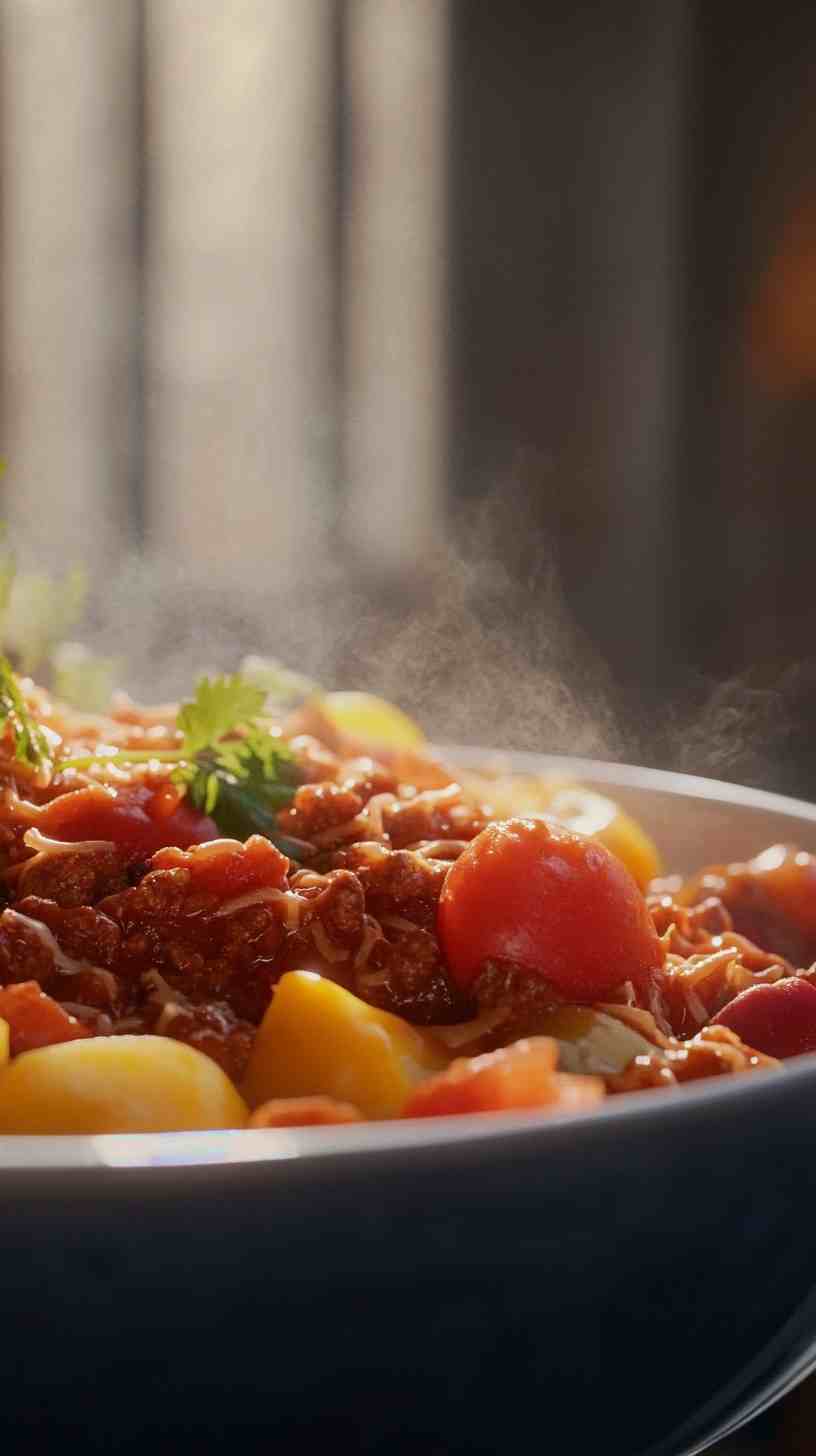 Rich and Meaty Slow Cooker Chili Rich and Meaty Slow Cooker Chili