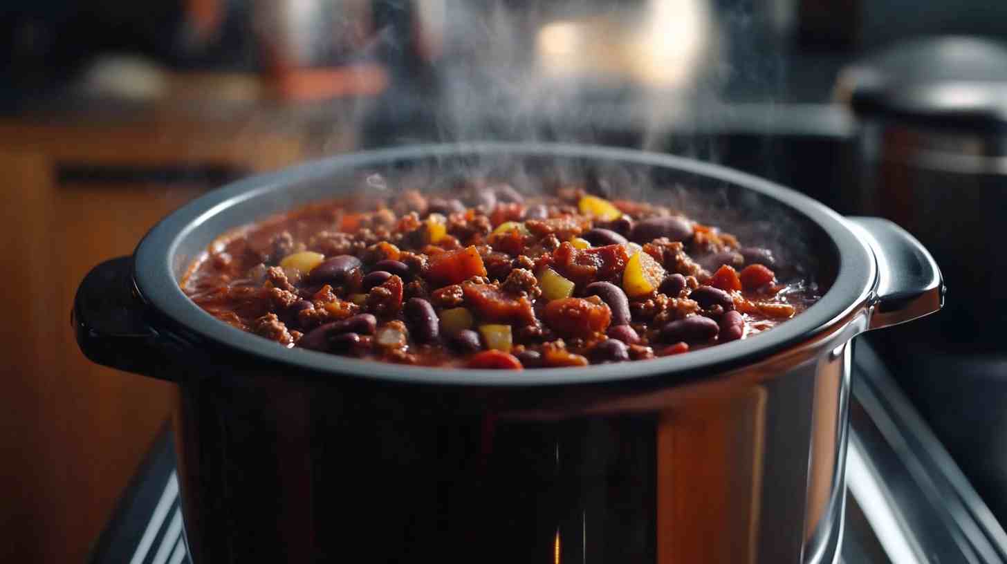Rich and Meaty Slow Cooker Chili Rich and Meaty Slow Cooker Chili