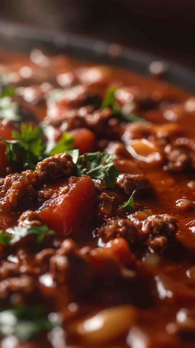 Rich and Meaty Slow Cooker Chili Rich and Meaty Slow Cooker Chili